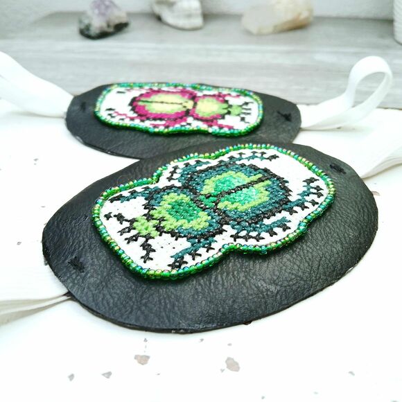 OOAK Beetle Eye Patch, Adjustable Costume Accessory, Statement Vision Ocular Aid - Picture 8 of 8